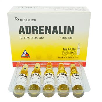 Thuốc Adrenalin 1mg/1ml Vinphaco