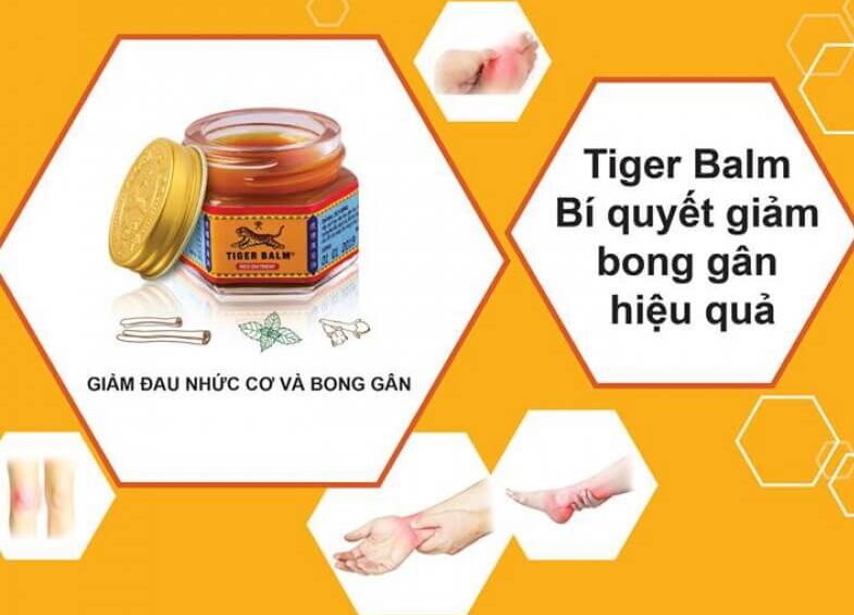 Dầu Xoa Tiger Balm Red (Lọ 30g)