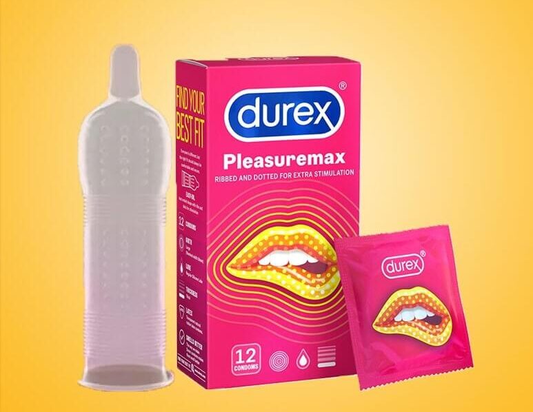 Bao Cao Su Durex Pleasuremax (Hộp 12 Cái)