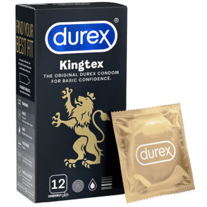Bao cao su Durex Kingtex (Hộp 12 Cái)
