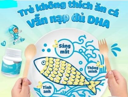 Dầu Cá DHA 125 Mega (Lọ 30 Viên)