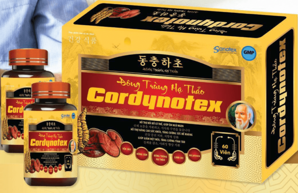 Đông Trùng Hạ Thảo Cordynotex (Hộp 60 Viên)