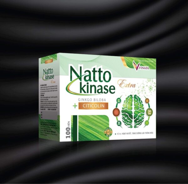 Viên uống bổ não Nattokinase Extra hộp 100 viên