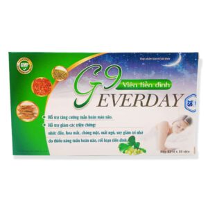 Viên tiền đình G9 every day hộp 30 viên