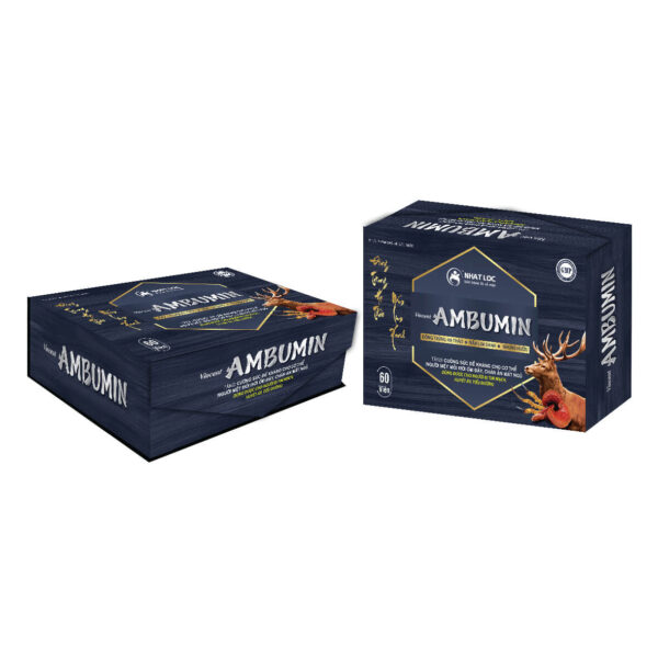 Đông trùng hạ thảo AMBUMIN Nhất Lộc hộp 2 lọ