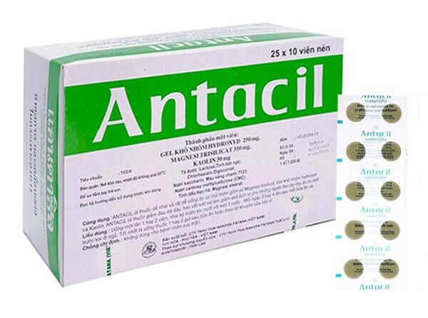 Thuốc Antacil Nakorn (25 vỉ x 10 viên)