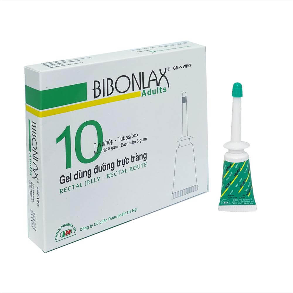 Thụt hậu môn Bibonlax Adults 8g