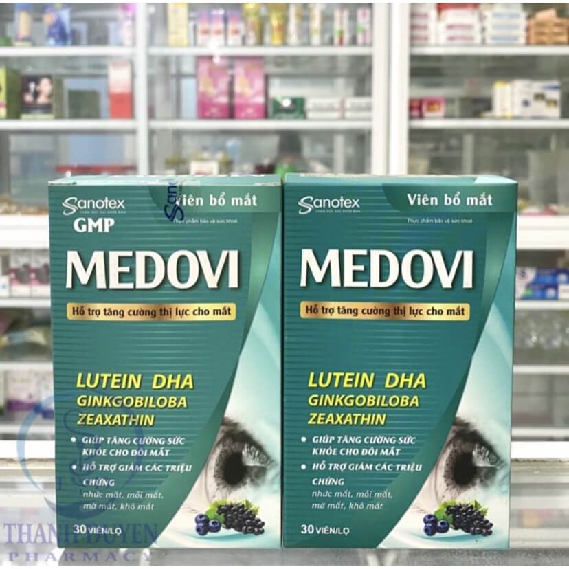 Viên uống bổ mắt Medovi lọ 30 viên