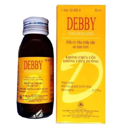 Thuốc Debby 30ml Điều Trị Tiêu Chảy