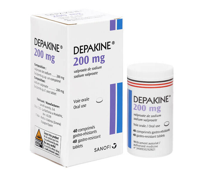 Thuốc Depakine 200mg Sanofi (Lọ 40 viên)