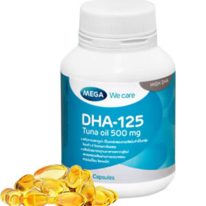Dầu Cá DHA 125 Mega (Lọ 30 Viên)
