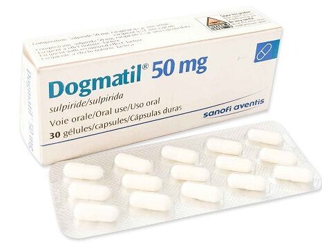 Dogmatil 50mg Sanofi (Hộp 30 Viên)