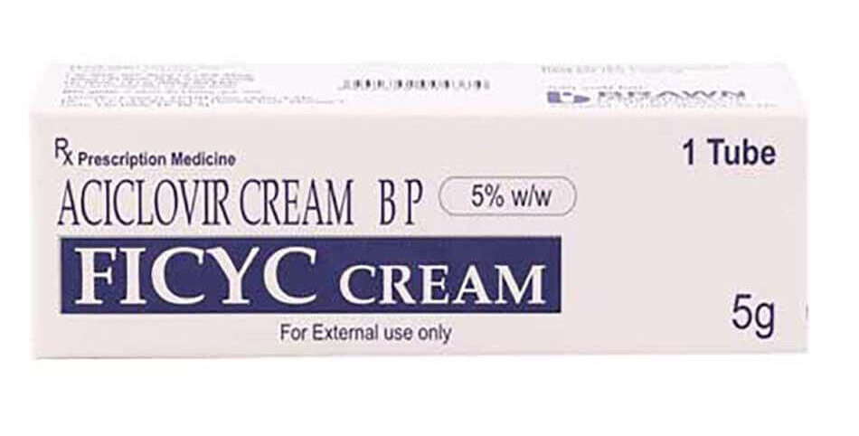 Thuốc Ficyc Cream Aciclovir (Tuýp 5g)