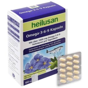 Viên uống Omega 3-6-9 Kapseln Đức hộp 60 viên