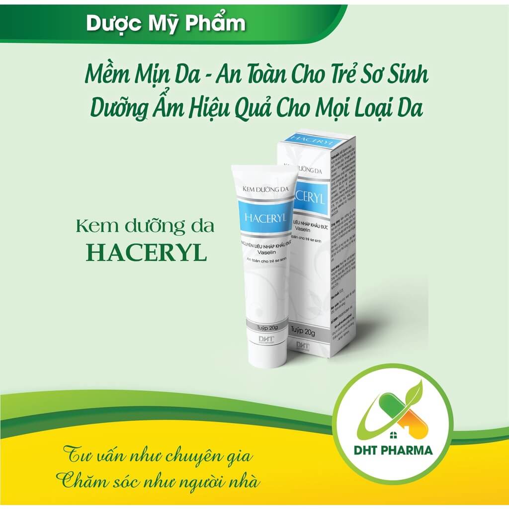 Kem nẻ Haceryl an toàn cho trẻ sơ sinh