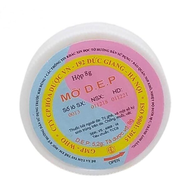 Thuốc mỡ D.E.P Hóa Dược (8g)