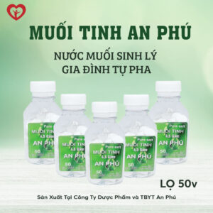 Muối tinh An Phú lọ 50 viên