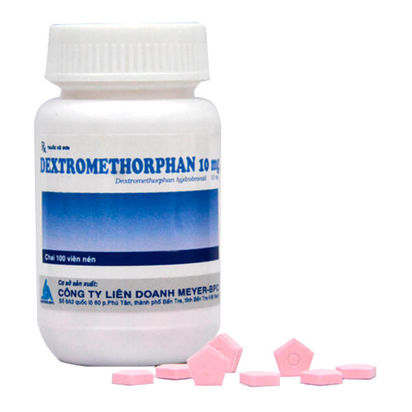 Dextromethorphan 10mg Meyer (Lọ 100 Viên)