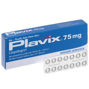 Thuốc Plavix 75mg phòng và điều trị huyết khối hộp 14 viên