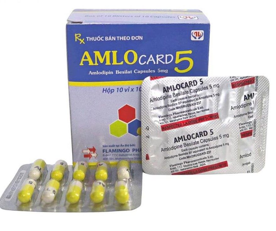 Amlocard 5 Flamingo (10vỉ x 10 viên)