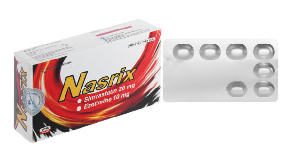 Thuốc mỡ máu Nasrix 10/20