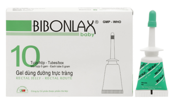 Thụt hậu môn Bibonlax baby 5g