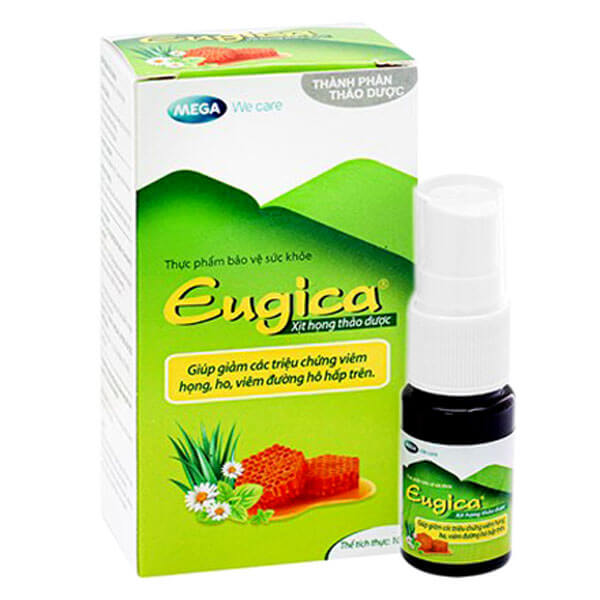Xịt họng Eugica thảo dược