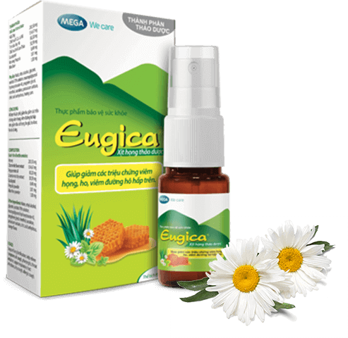 Xịt họng Eugica thảo dược
