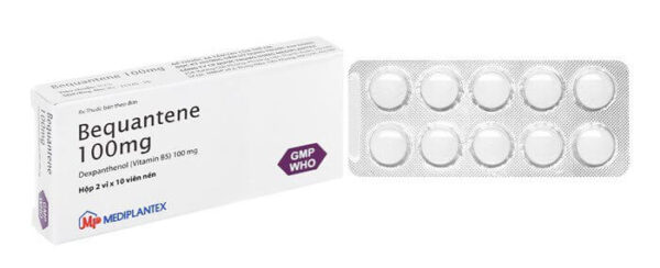 Bequantene 100mg Mediplantex (2 vỉ x 10 viên)