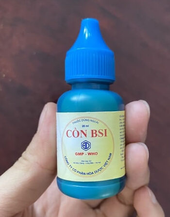 Dung Dịch Cồn BSI Hóa Dược (20ml)