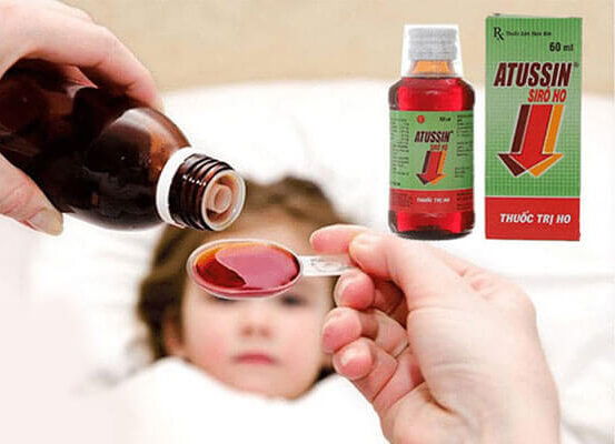 Atussin Siro Thuốc Trị Ho (Chai 60 ml)