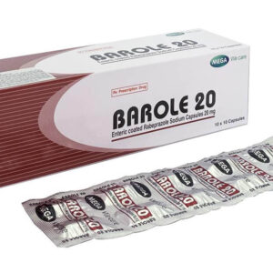 Barole 20 Mega (Hộp 10 vỉ x 10 viên)