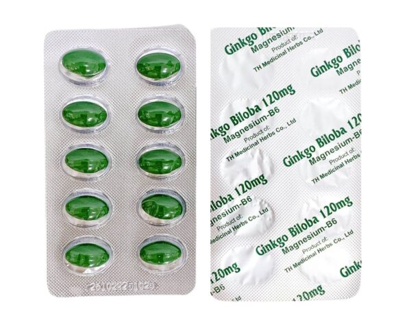 Ginkgo Biloba 120mg Magnesium-B6