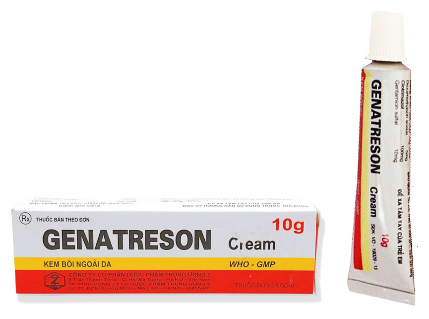 Kem bôi ngoài da Genatreson Cream 10g