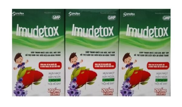 Imudetox Sanotex (Hộp 20ống x 10ml)
