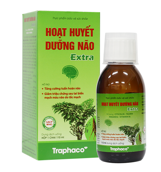 Hoạt Huyết Dưỡng Não Extra Traphaco 110ml
