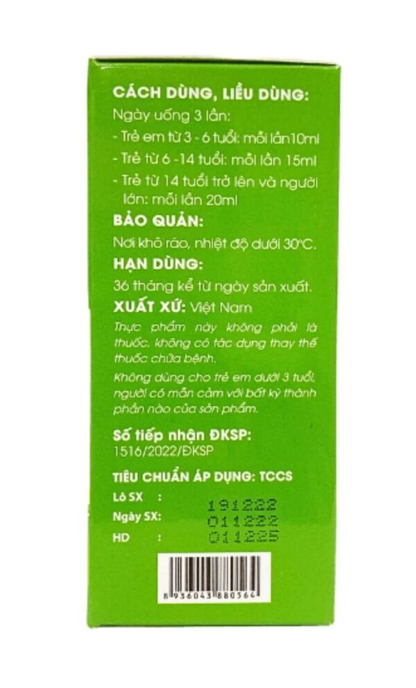 Siro P/H Phúc Hưng (Chai 120ml)