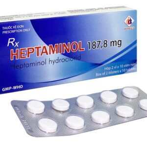 Heptaminol Domesco (2vỉ x 10viên)