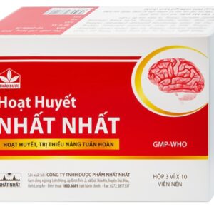 Hoạt Huyết Nhất Nhất (3 vỉ x 10 viên)