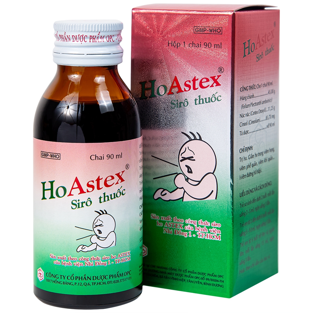 HoAstex Siro Thuốc OPC (Chai 90ml)