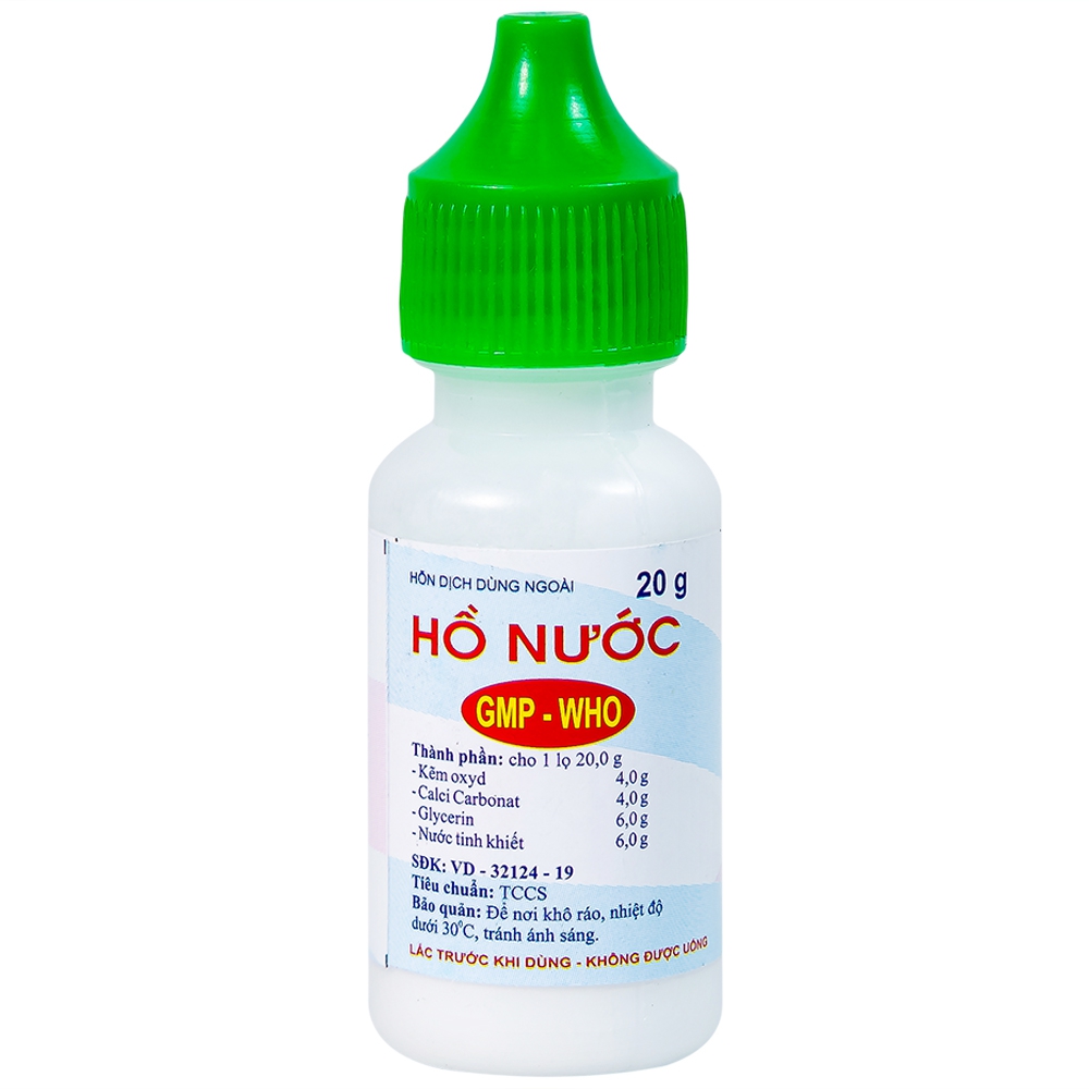 Thuốc Hồ Nước (Lọ 20g)
