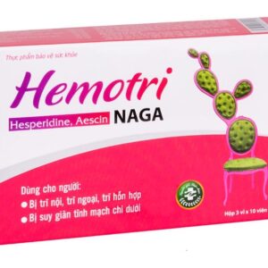 Hemotri Naga (Hộp 3vỉ x 10viên)