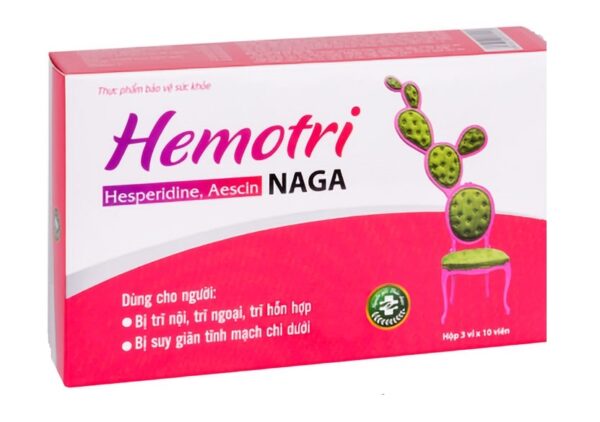 Hemotri Naga (Hộp 3vỉ x 10viên)