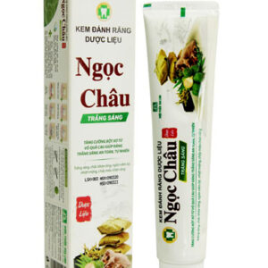 Kem đánh răng dược liệu Ngọc Châu trắng sáng