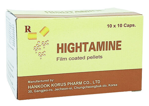 Hightamine (Hộp 10 vỉ X 10 viên)