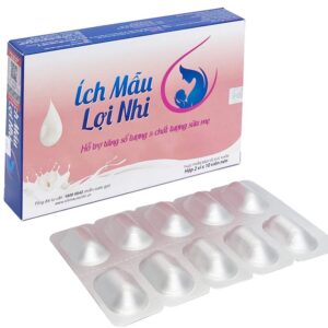 Ích Mẫu Lợi Nhi (Hộp 2 vỉ x 10 viên)