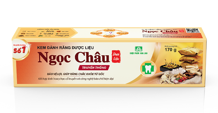 Kem đánh răng dược liệu Ngọc Châu Truyền thống