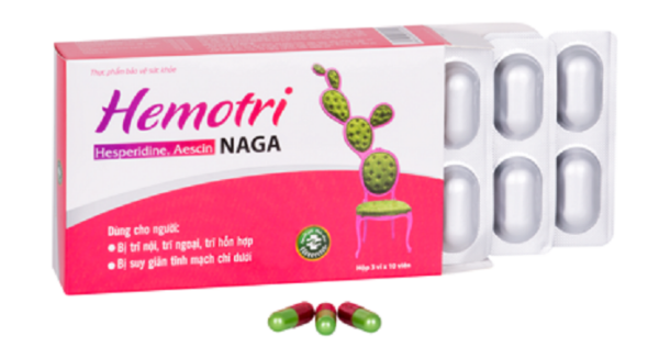 Hemotri Naga (Hộp 3vỉ x 10viên)