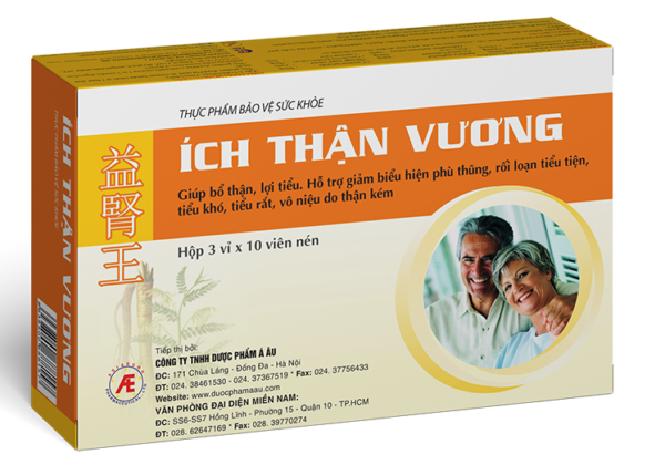 Ích Thận Vương Á Âu (Hộp 3vỉ x 10viên)