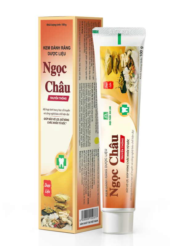 Kem đánh răng dược liệu Ngọc Châu Truyền thống